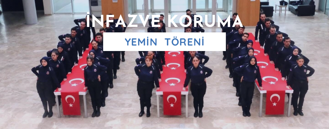 İnfaz Koruma Memurları Meslek Yeminini Etti