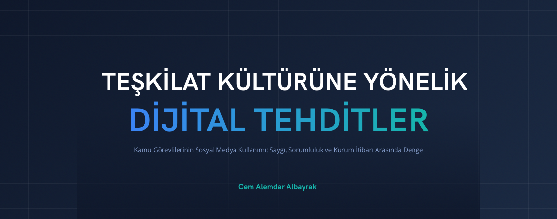 Cem Alemdar Albayrak’ın Yeni Yazısı